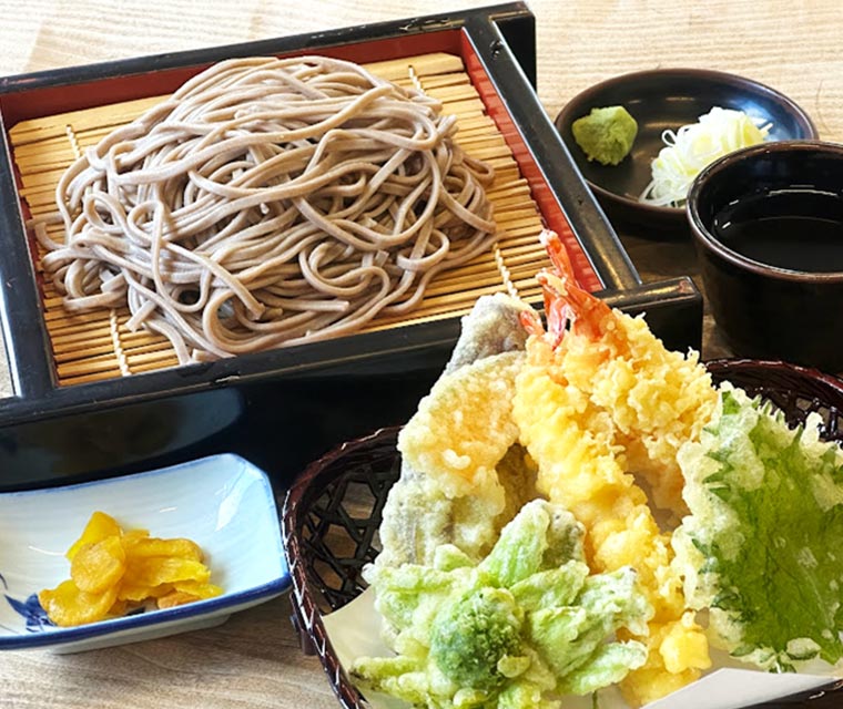天ぷらそば画像